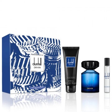 DUNHILL DRIVEN BLUE (M) SET...